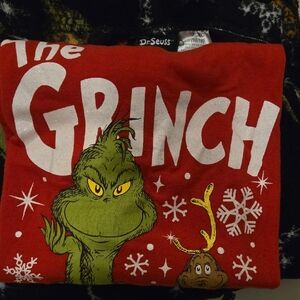Dr. Seuss Red Grinch Holiday Shirt